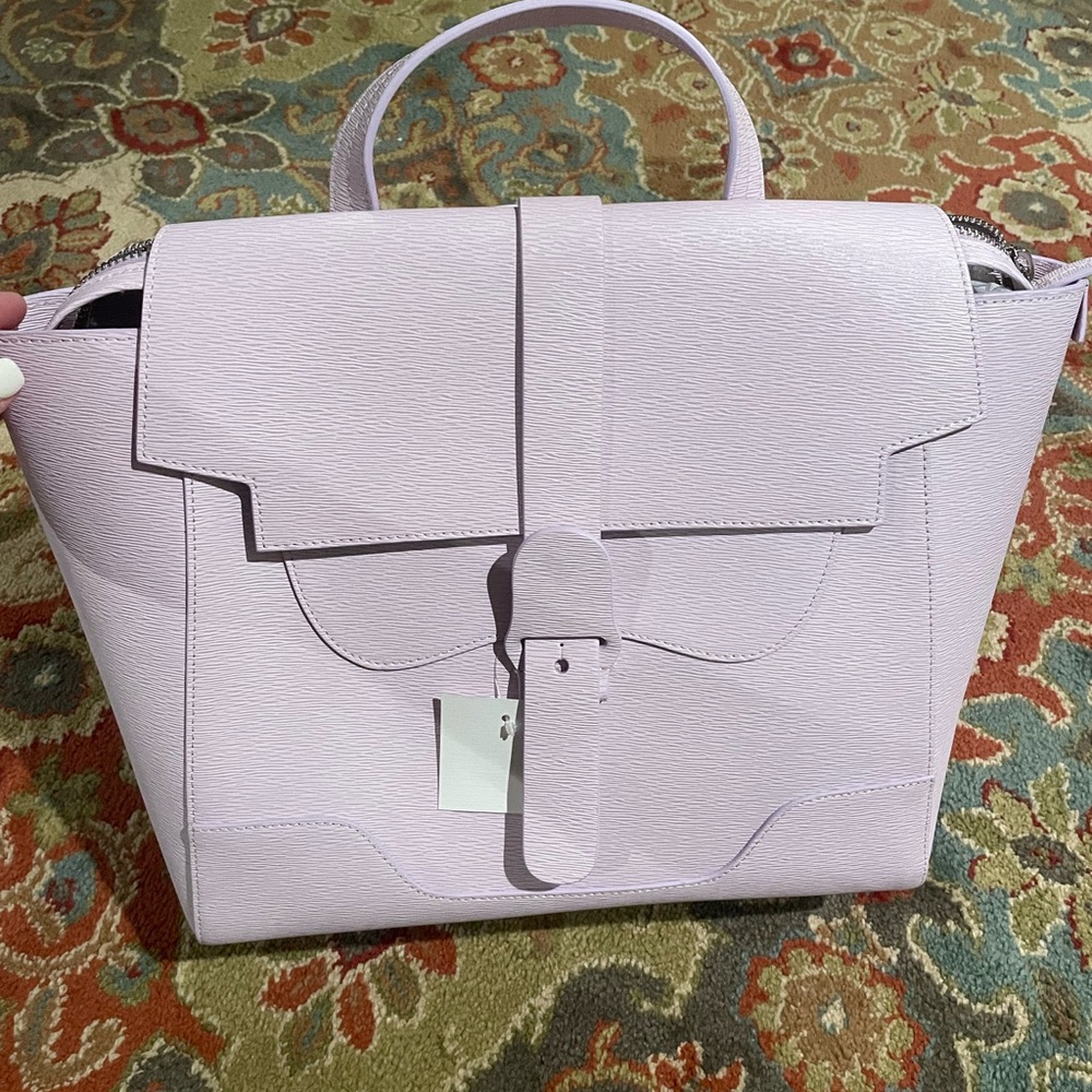 Senreve Lavender Satchel Bag